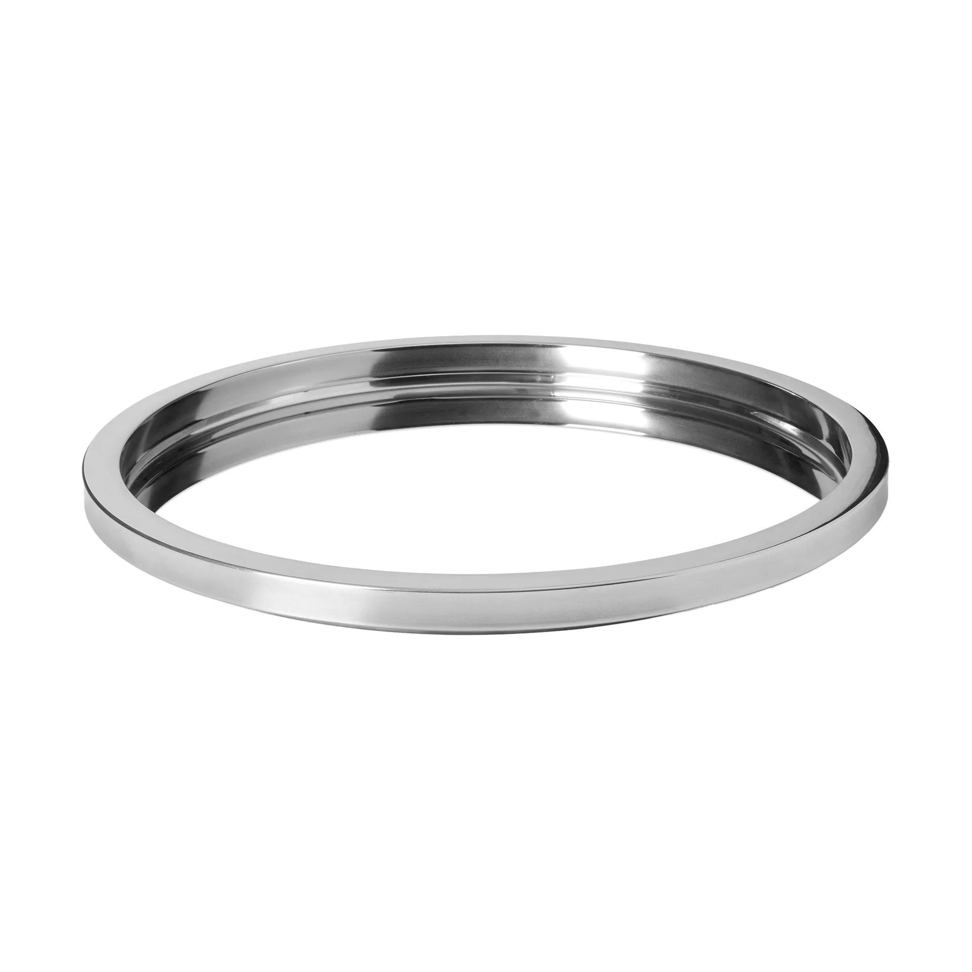 Louise Roe serveringsbrikke Ø56 cm, Rustfritt stål Louise Roe