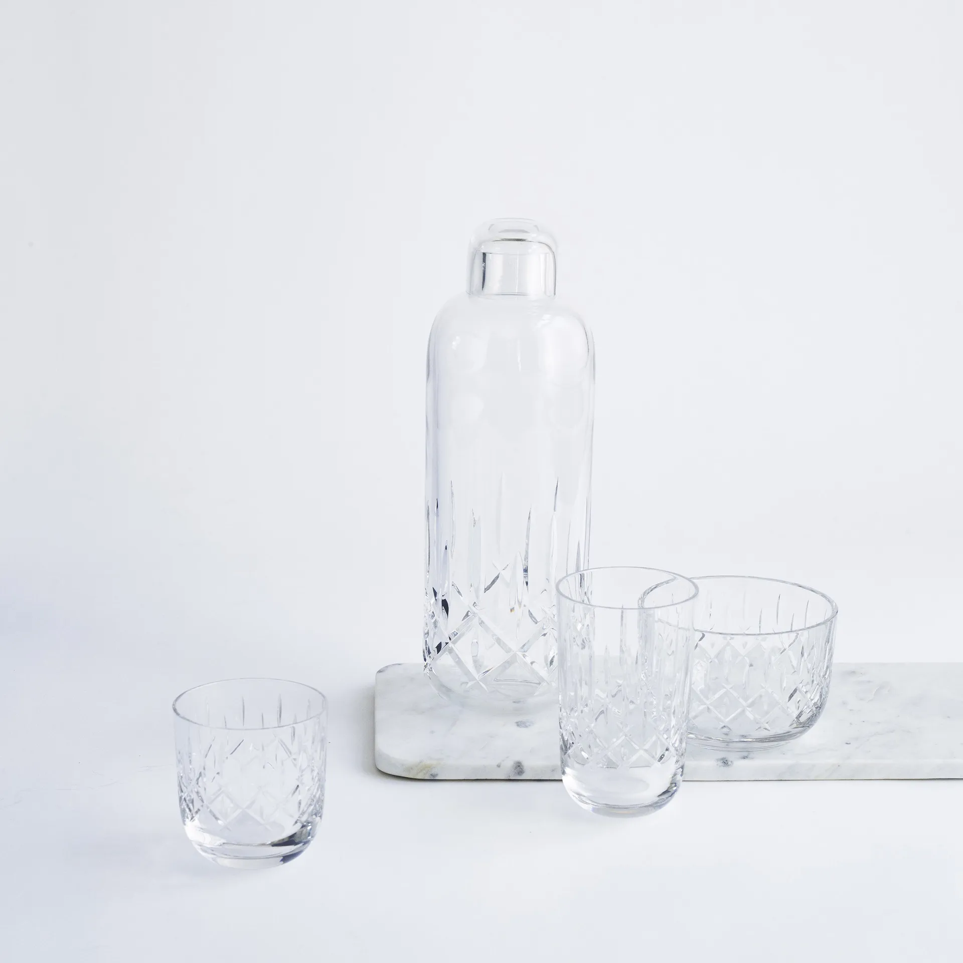 Louise Roe whiskeyglass 30 cl, Klar Louise Roe