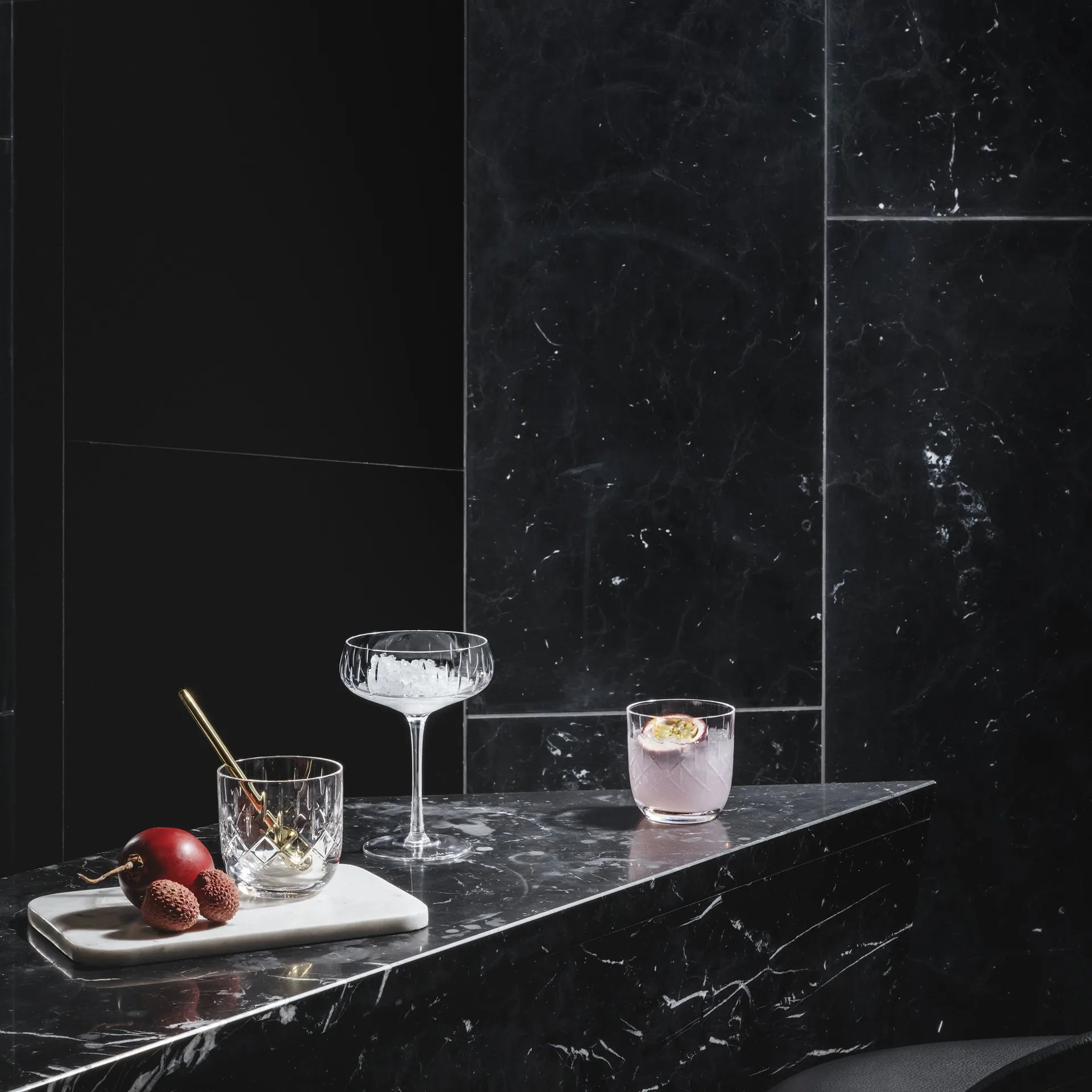 Louise Roe whiskeyglass 30 cl, Klar Louise Roe