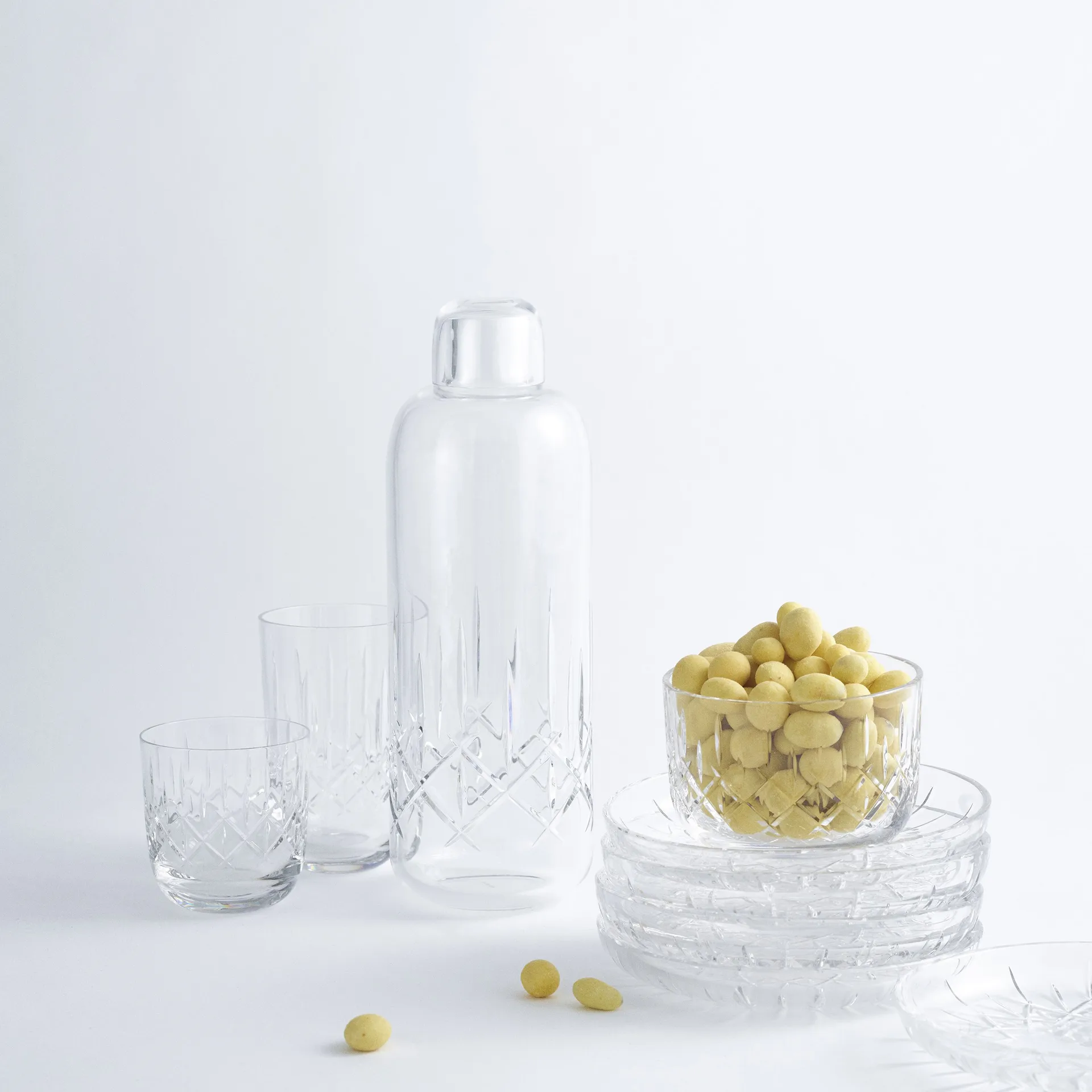 Louise Roe whiskeyglass 30 cl, Klar Louise Roe