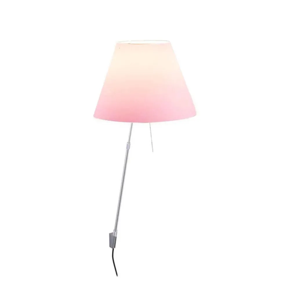Costanza D13 a vegglampe, edgy pink Luceplan
