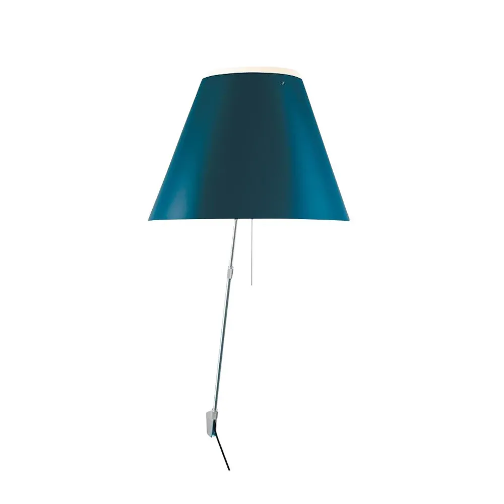 Costanza D13 a.i.f vegglampe, petroleum blue Luceplan