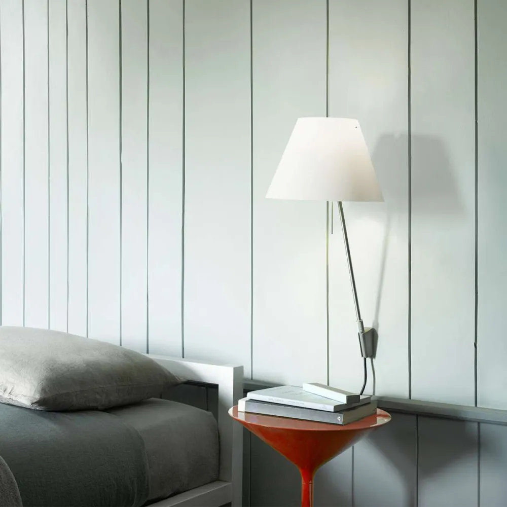 Costanza D13 a.i.f vegglampe, white Luceplan