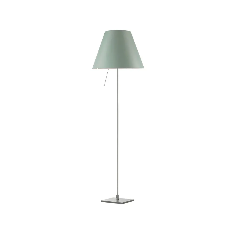 Costanza D13 t.i.f. gulvlampe, comfort green Luceplan