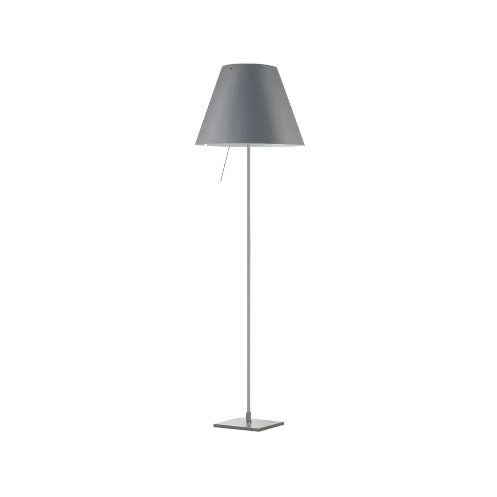 Costanza D13 t.i.f. gulvlampe, concrete Luceplan