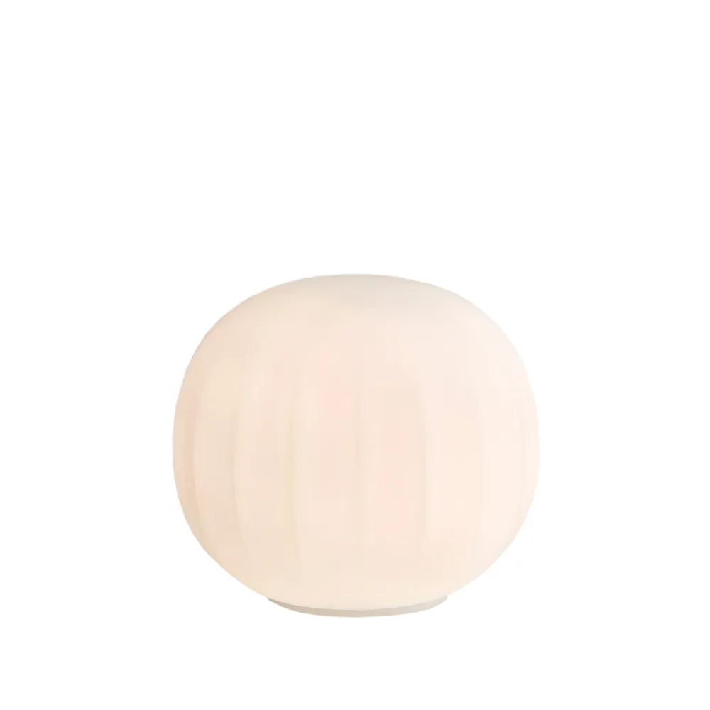 Lita bordlampe, ø 30 cm, hvit sokkel Luceplan