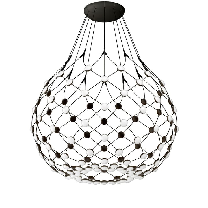 Mesh Wireless taklampe - sort, large - Luceplan