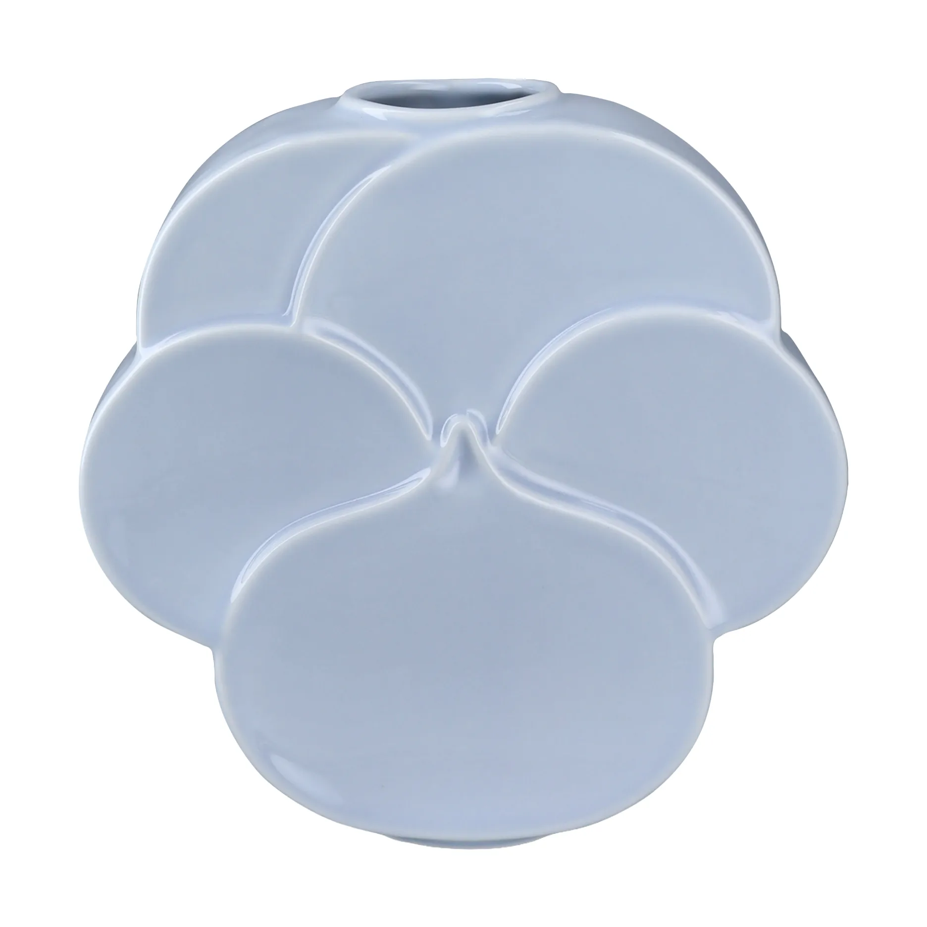 Flower vase, Stemorblomst, 17 cm Lyngby Porcelæn