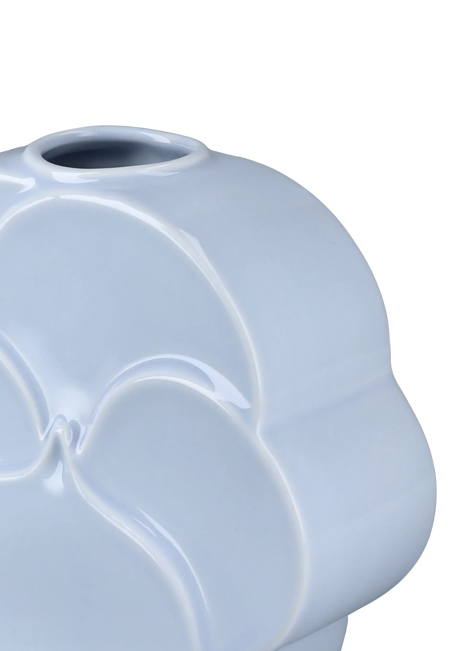 Flower vase, Stemorblomst, 17 cm Lyngby Porcelæn