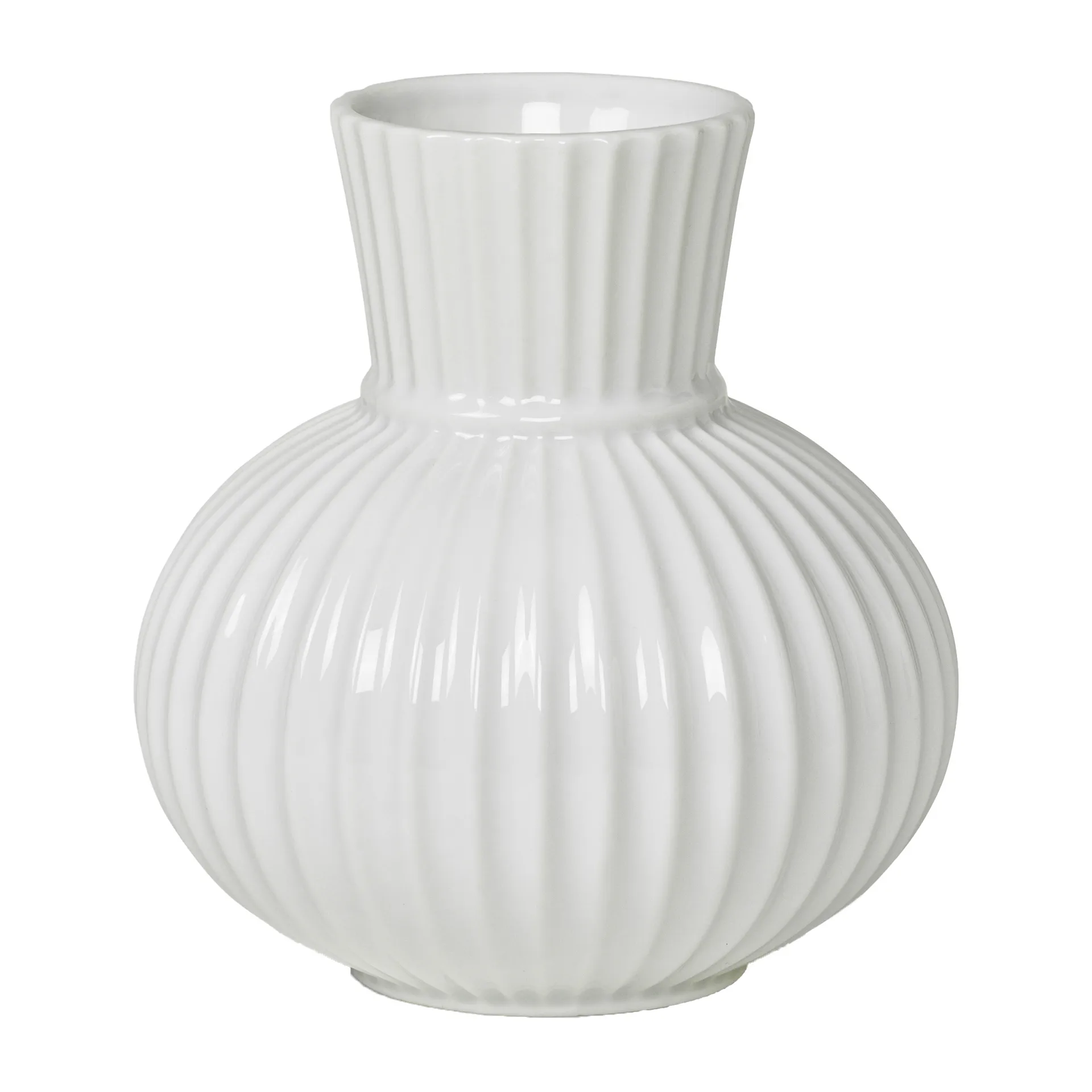 Lyngby Tura vase hvit, 14,5 cm Lyngby Porcelæn