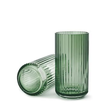 Lyngby vase glass Grønn - 19 cm - Lyngby Porcelæn