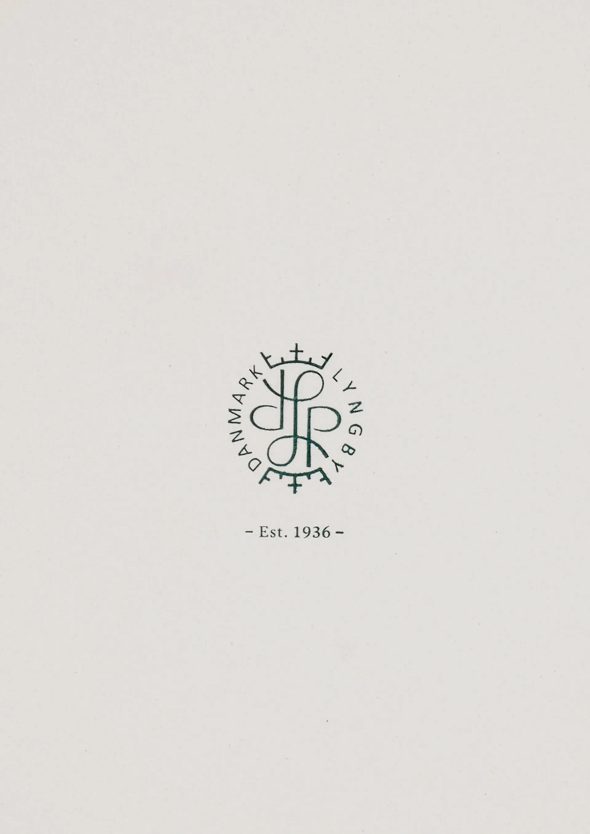 Rhombe lysestake 3 cm, Blå Lyngby Porcelæn