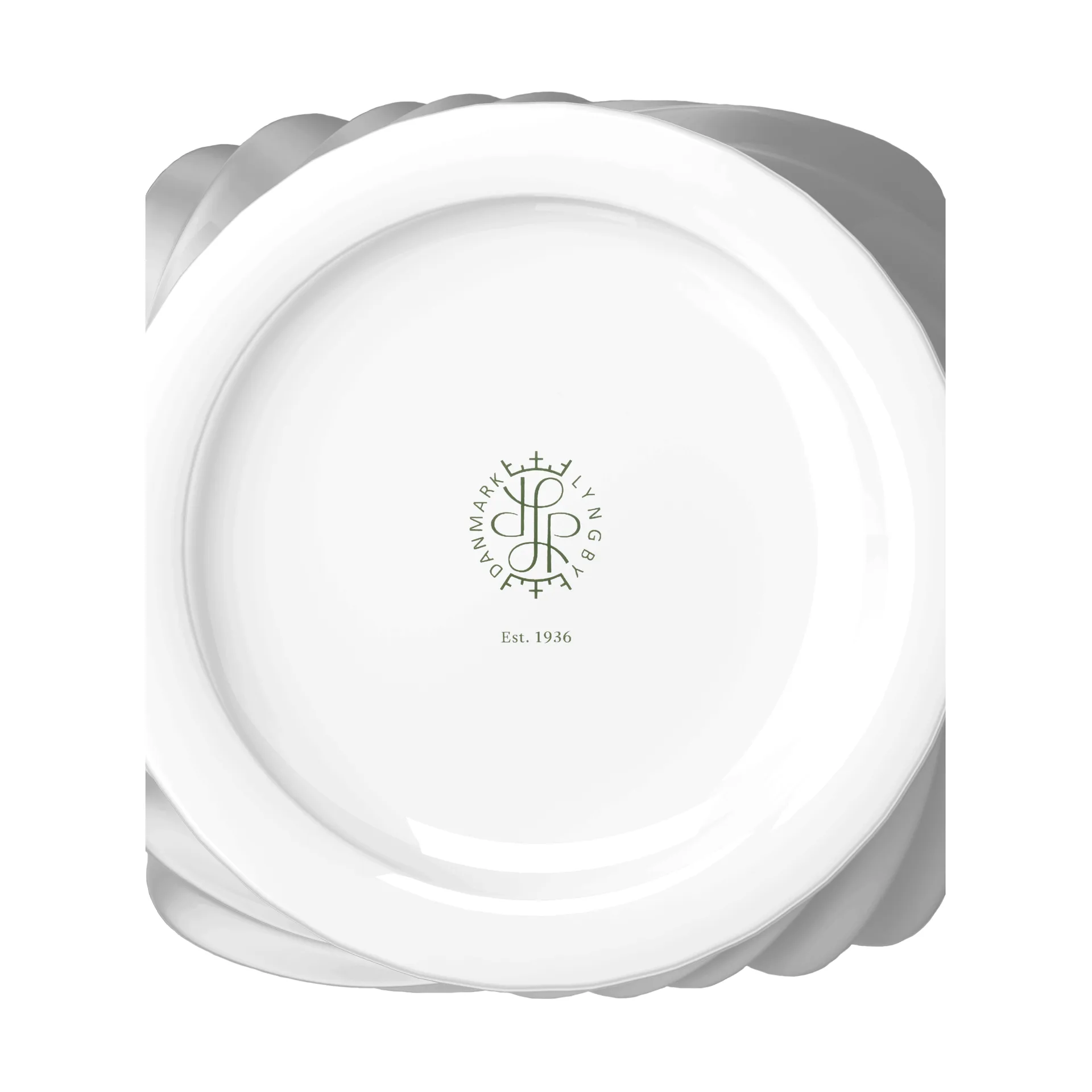 Twist vase 31 cm, Hvit Lyngby Porcelæn