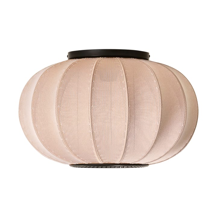 Knit-Wit 45 Oval vegg- og taklampe - Sand stone - Made By Hand