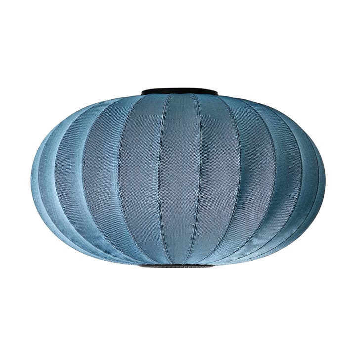 Knit-Wit 76 Oval vegg- og taklampe - Blue stone - Made By Hand