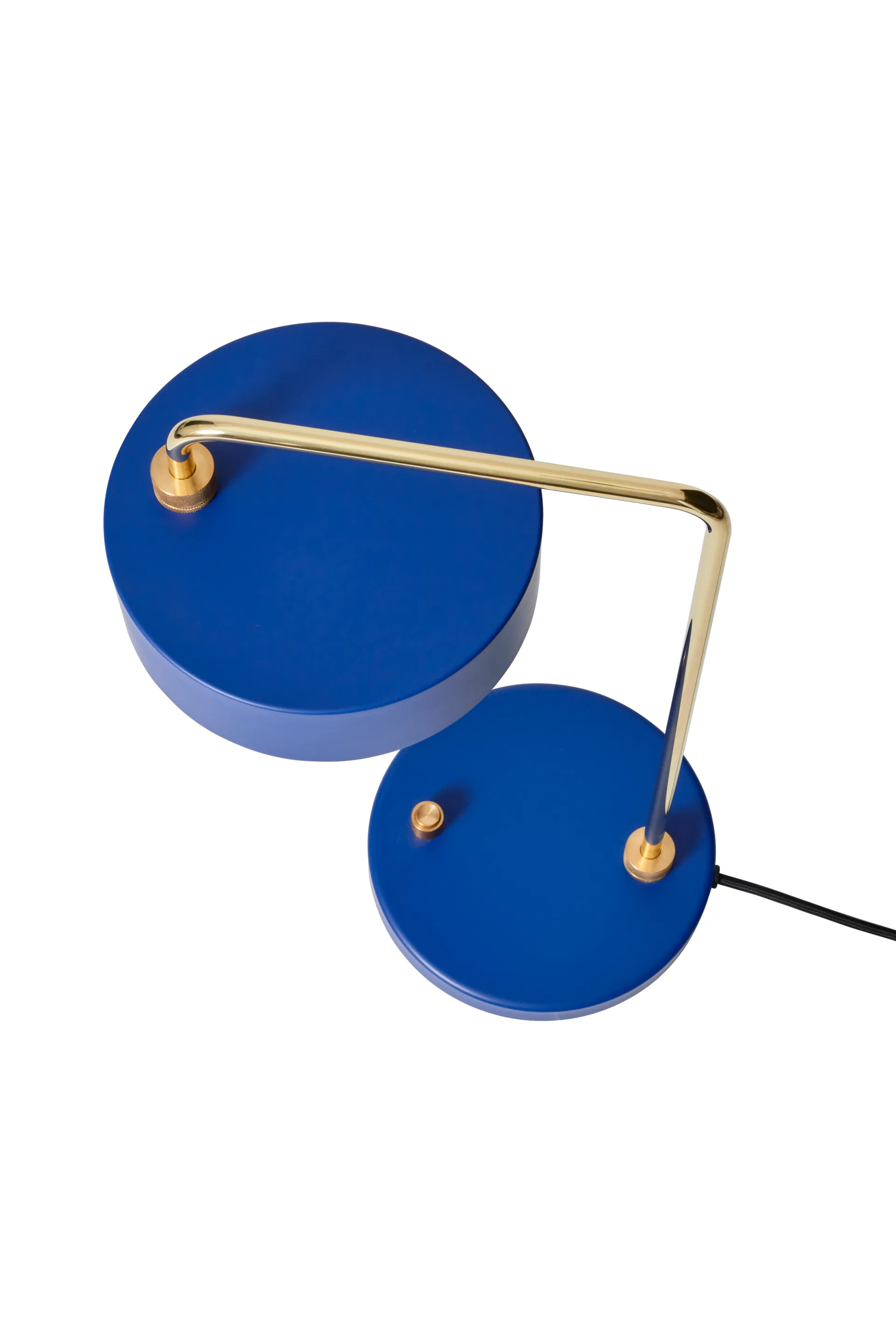 Petite Machine bordlampe, Royal blue Made By Hand