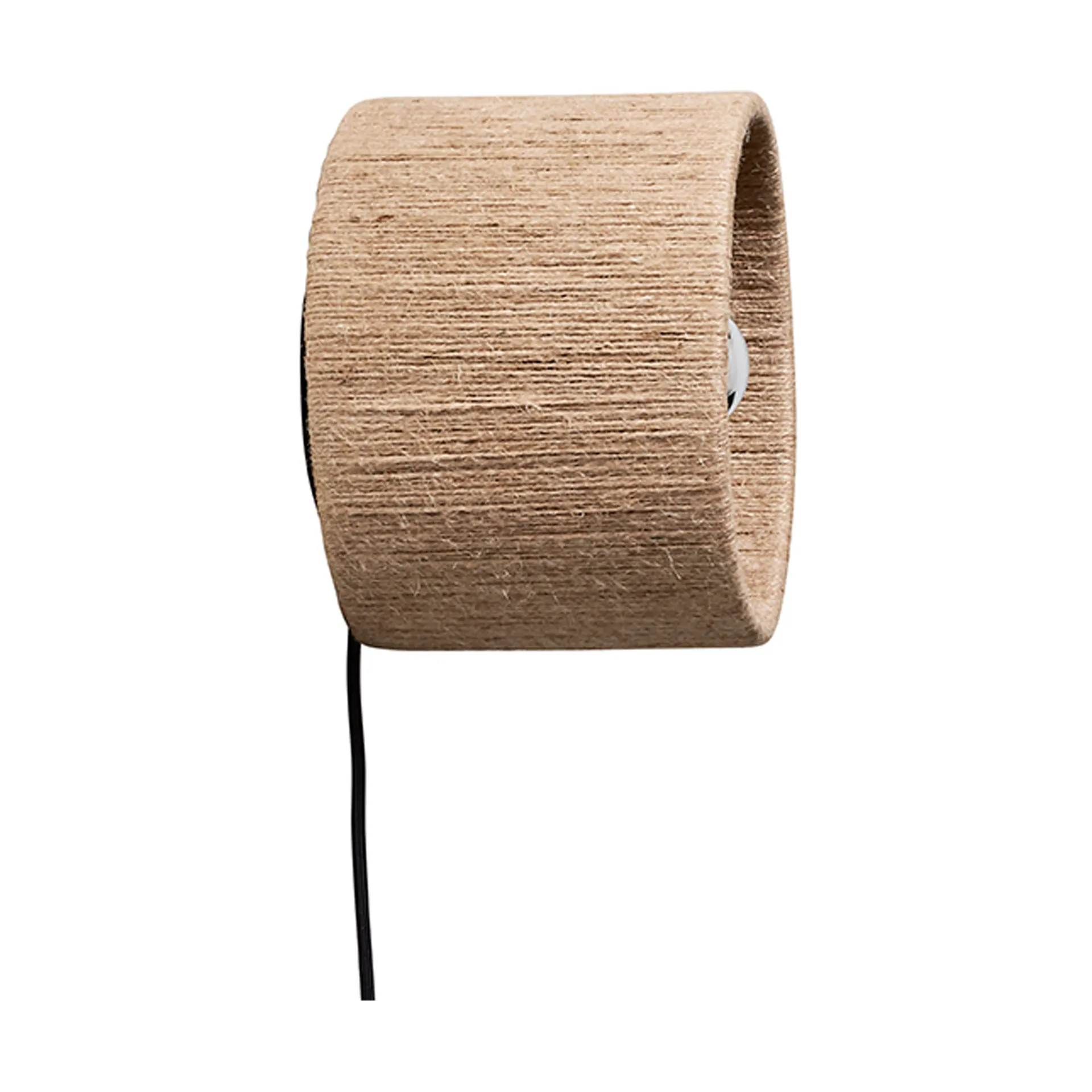 Ro Straight vegglampe, Jute Made By Hand