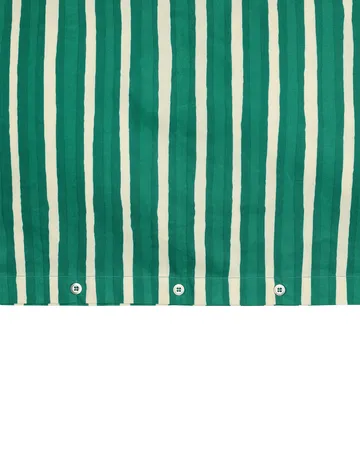 Iso Piccolo dynetrekk - Off white-emerald - Marimekko