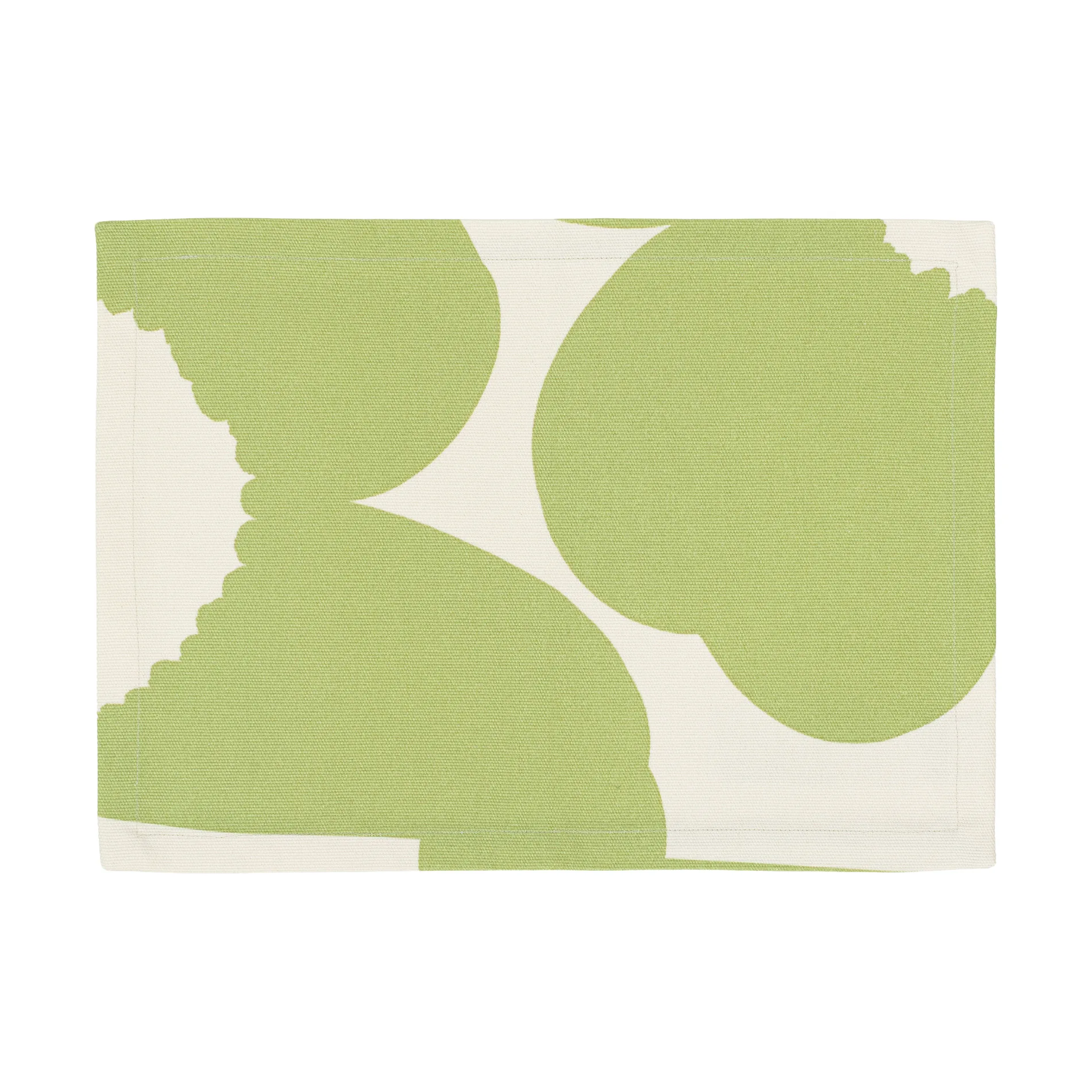 Iso Unikko fabric bordbrikke, Off white-pear Marimekko