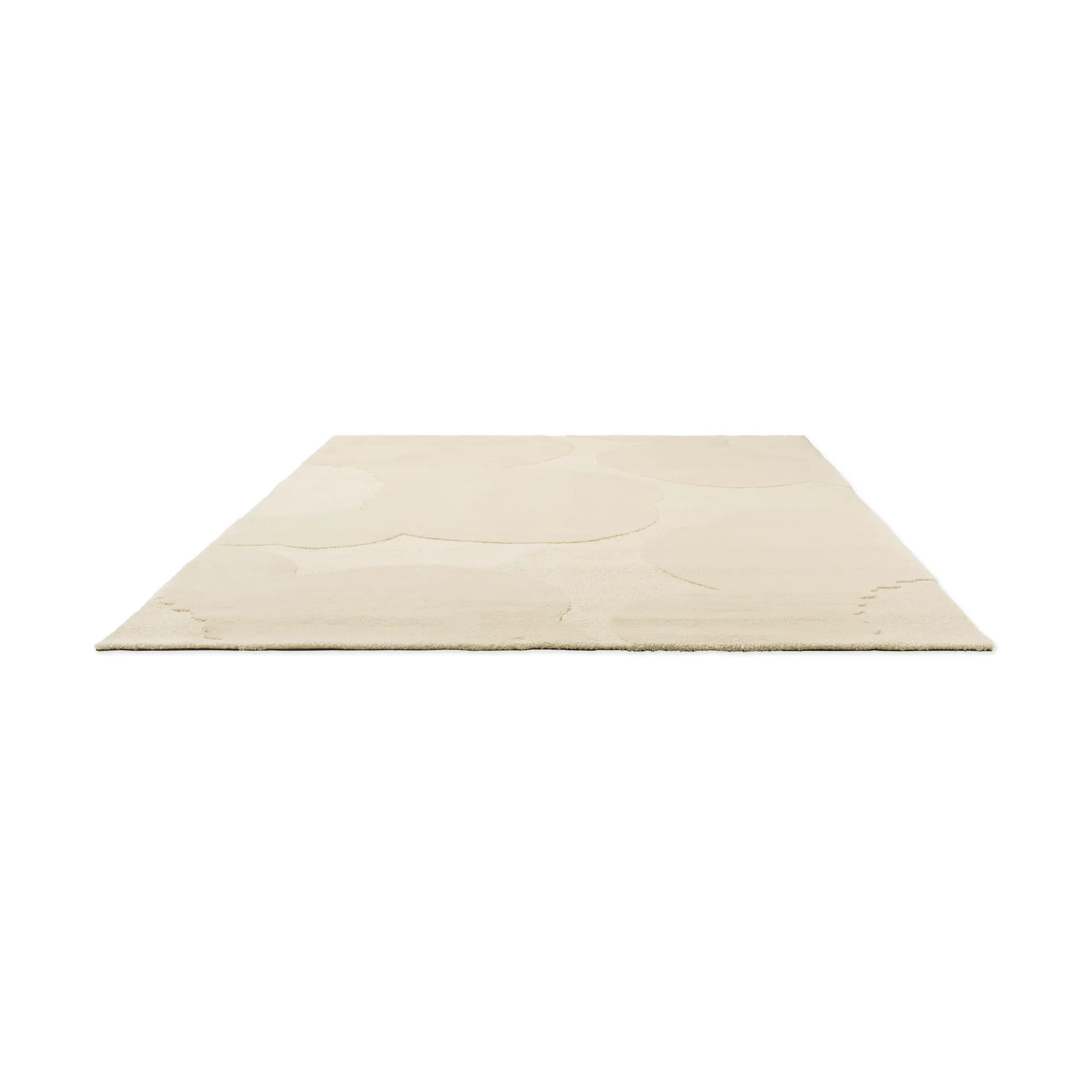 Iso Unikko ullteppe, Natural White, 140x200 cm Marimekko