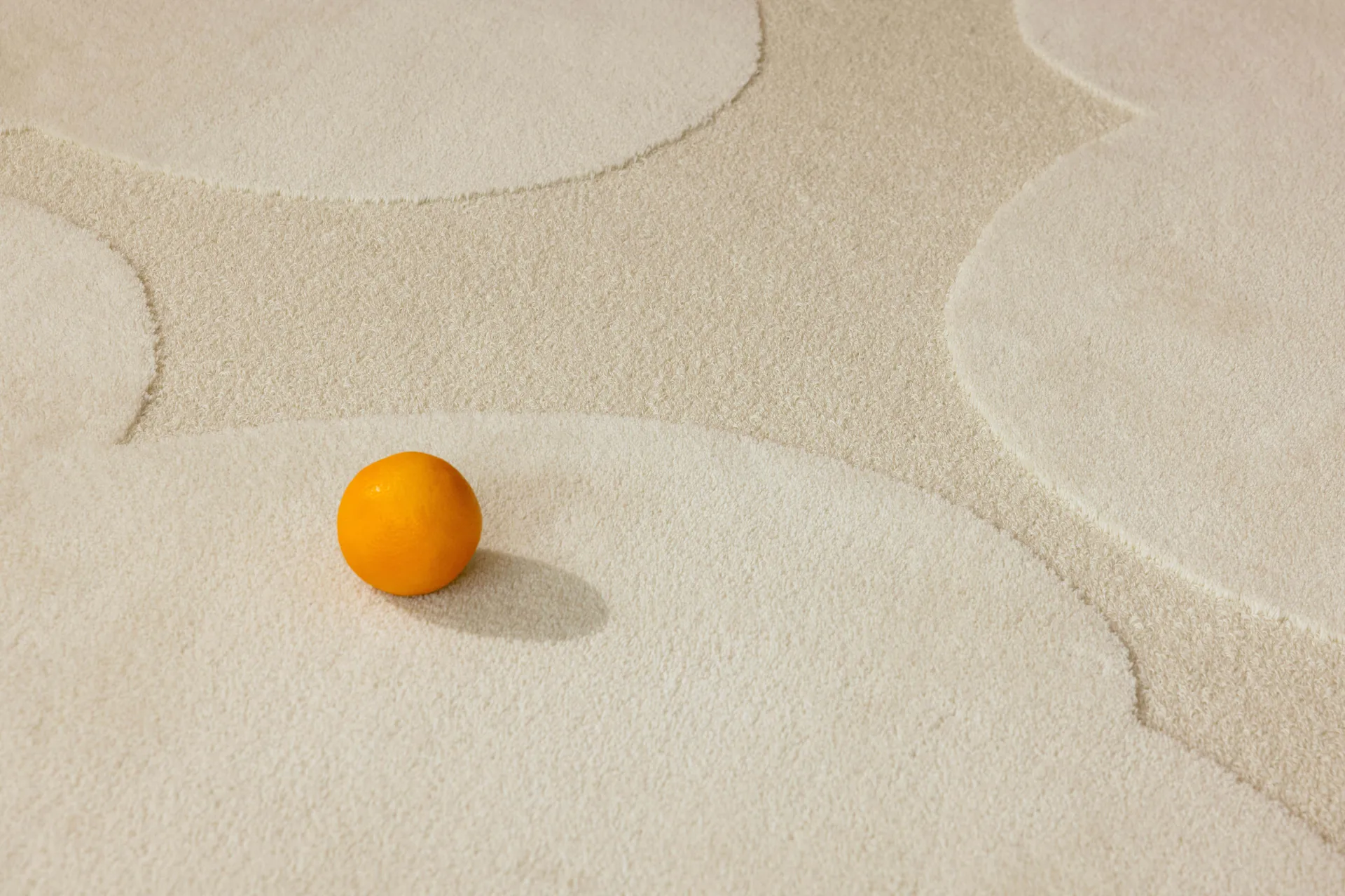 Iso Unikko ullteppe, Natural White, 140x200 cm Marimekko