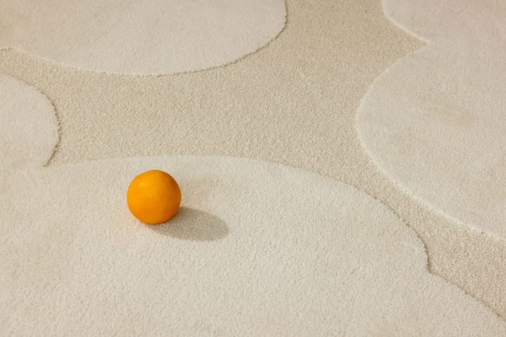 Iso Unikko ullteppe, Natural White, 250x350 cm Marimekko