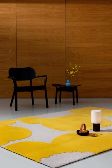 Iso Unikko ullteppe - Yellow, 140x200 cm - Marimekko