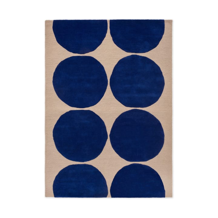 Isot Kvitet ullteppe - Blue, 140x200 cm - Marimekko