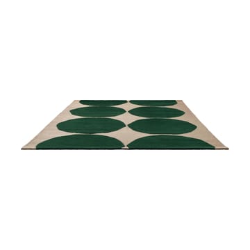 Isot Kvitet ullteppe - Green, 140x200 cm - Marimekko