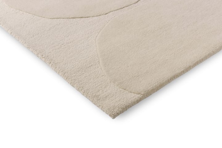 Isot Kvitet ullteppe, Natural White, 170x240 cm Marimekko