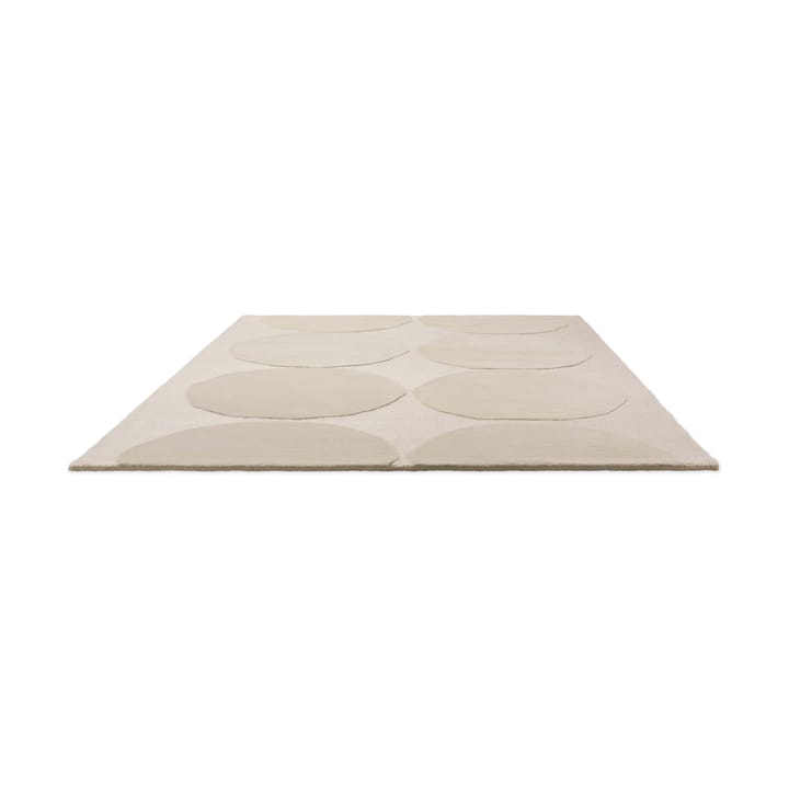 Isot Kvitet ullteppe, Natural White, 200x280 cm Marimekko