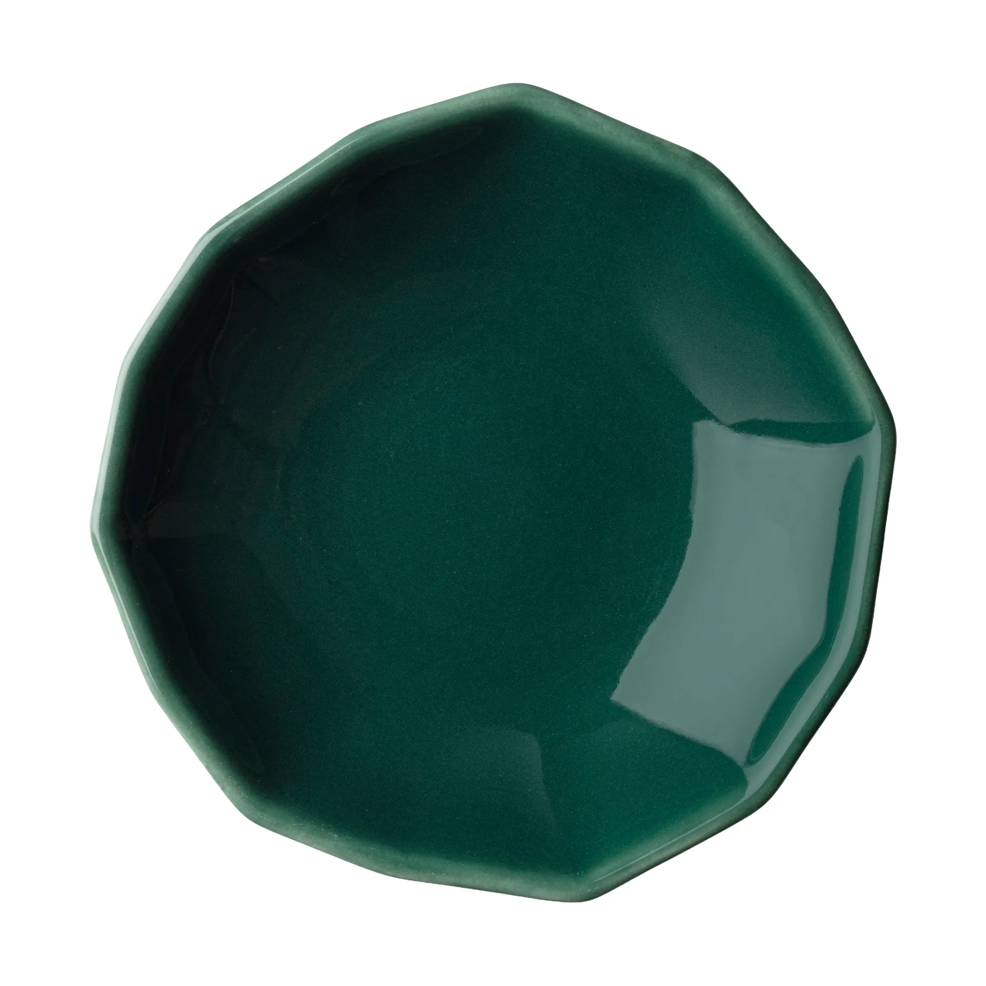 Kivet shape tallerken 9 cm, dark green Marimekko