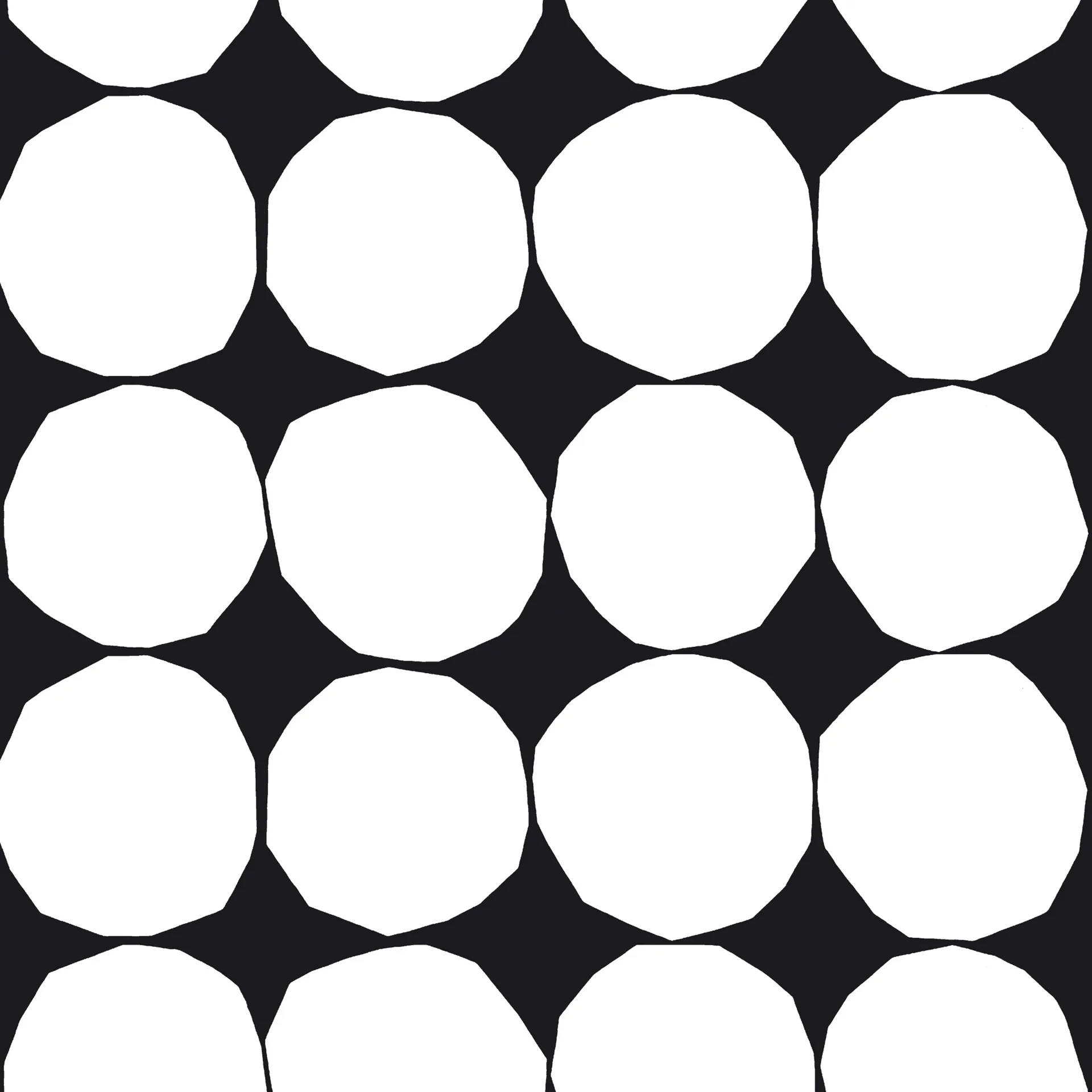Kivet tekstil, hvit Marimekko