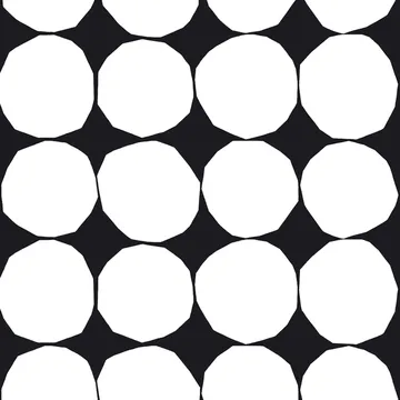 Kivet tekstil - hvit - Marimekko