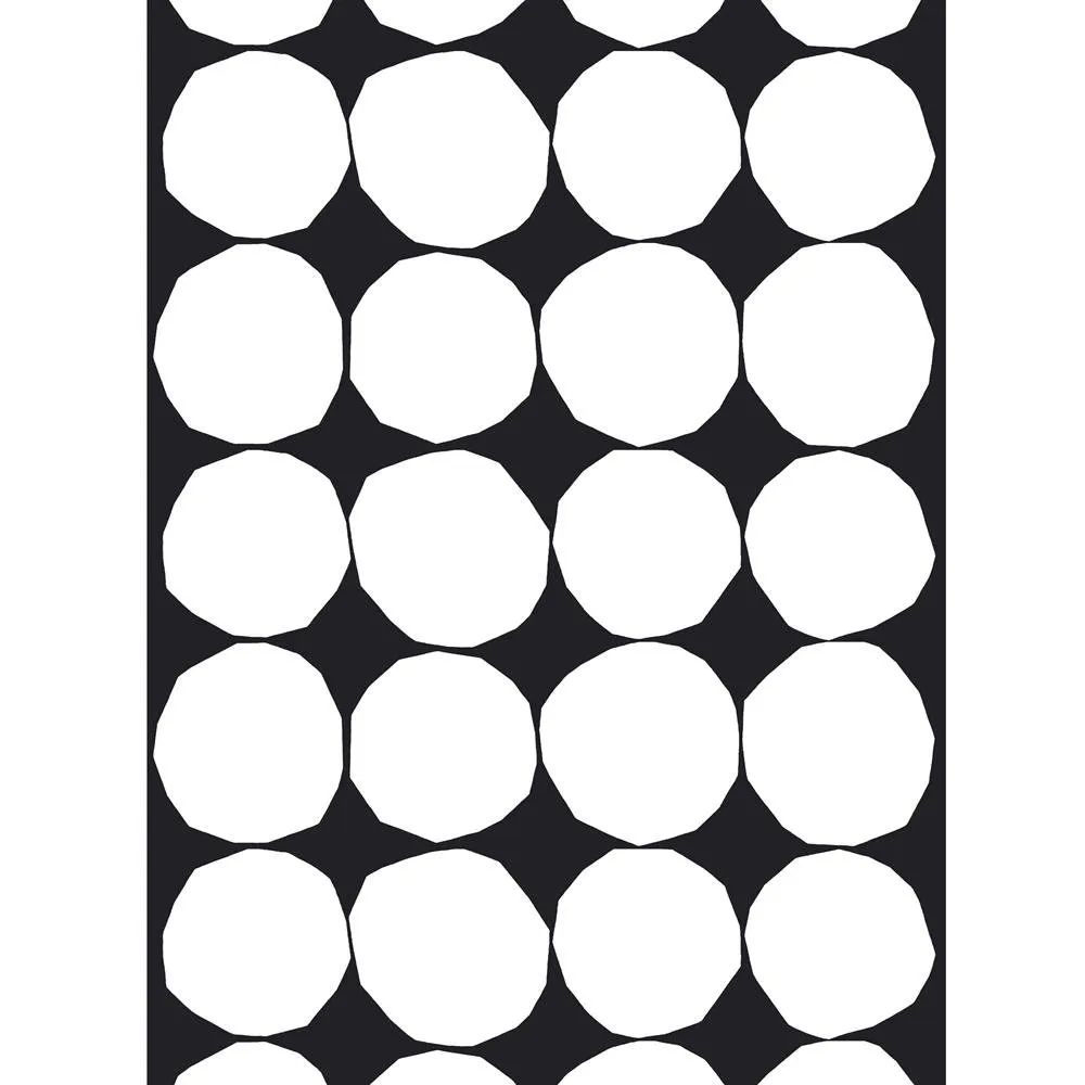 Kivet tekstil, hvit Marimekko