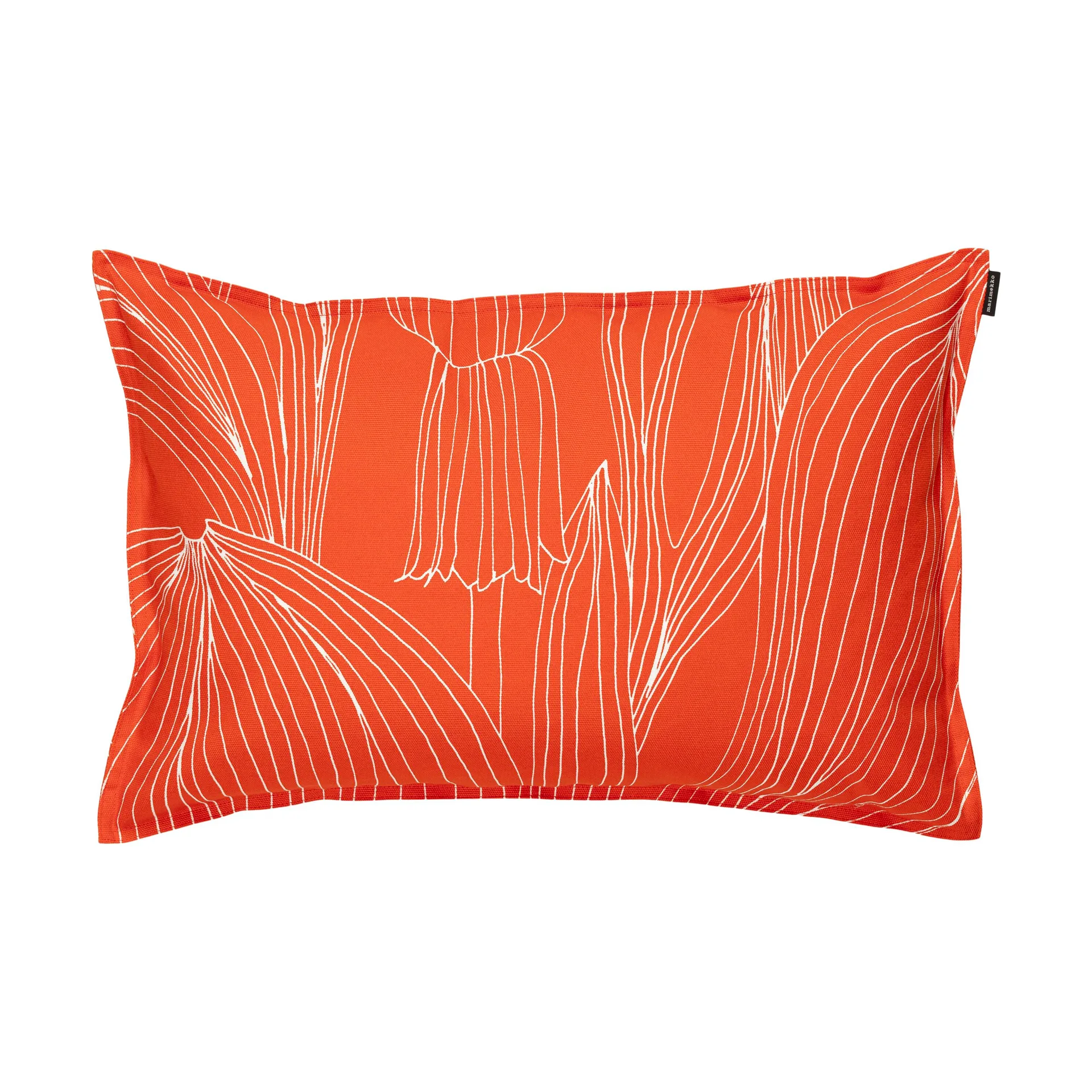 Kukat Puhkeavat putetrekk 40x60 cm, Tomato red-white Marimekko