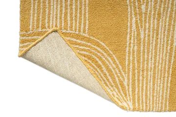 Kukat puhkeavat teppe outdoor - Straw, 200x280 cm - Marimekko