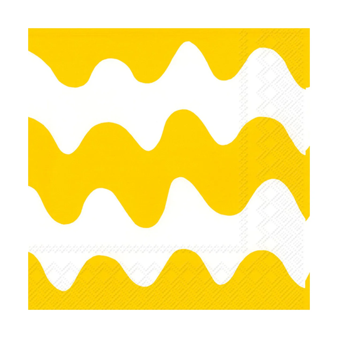Lokki serviett 33x33 cm 20-pk, Light yellow Marimekko