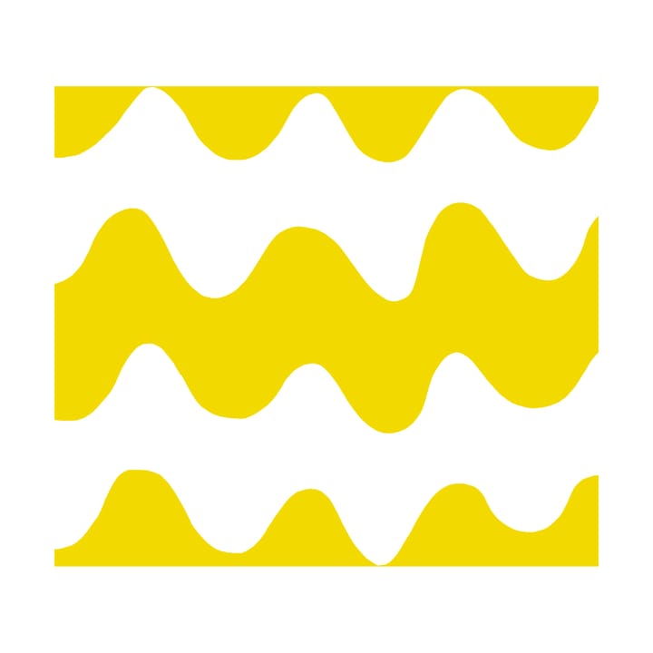 Lokki serviett 33x33 cm 20-pk - Yellow - Marimekko