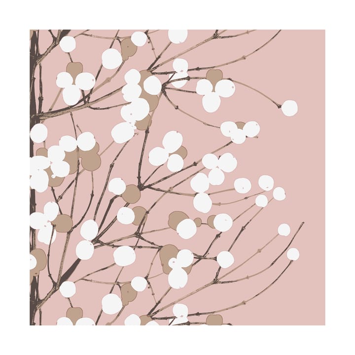 Lumimarja serviett 33x33 cm 20-pk - Rose - Marimekko