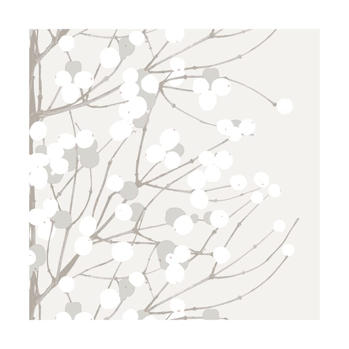 Lumimarja serviett 33x33 cm 20-pk - White - Marimekko