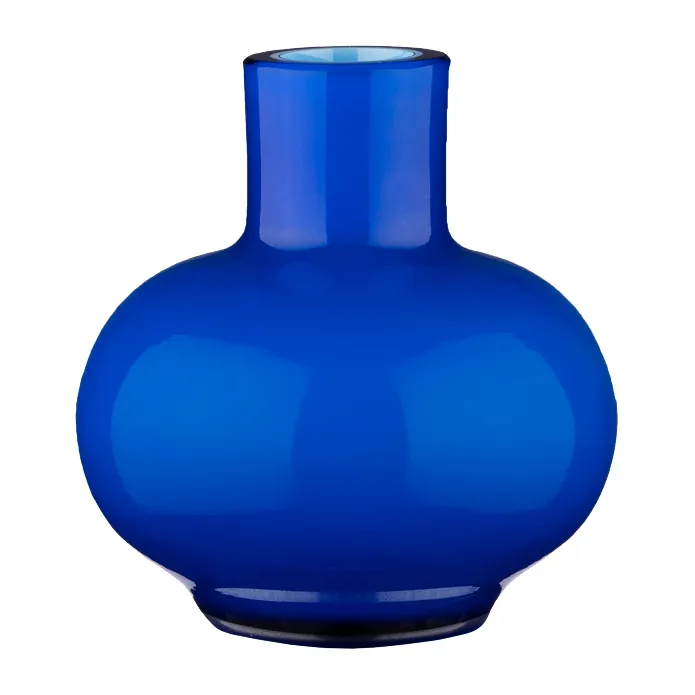 Mini vase 6 cm, Blue Marimekko