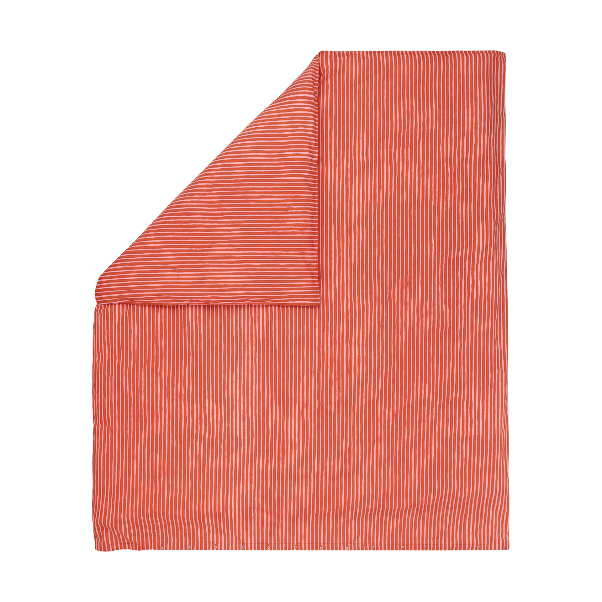 Piccolo dynetrekk 240x220 cm, Warm orange-pink Marimekko