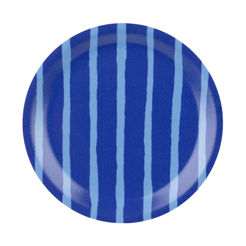 Piccolo glassbrikker, Light blue-blue, Ø11 cm Marimekko