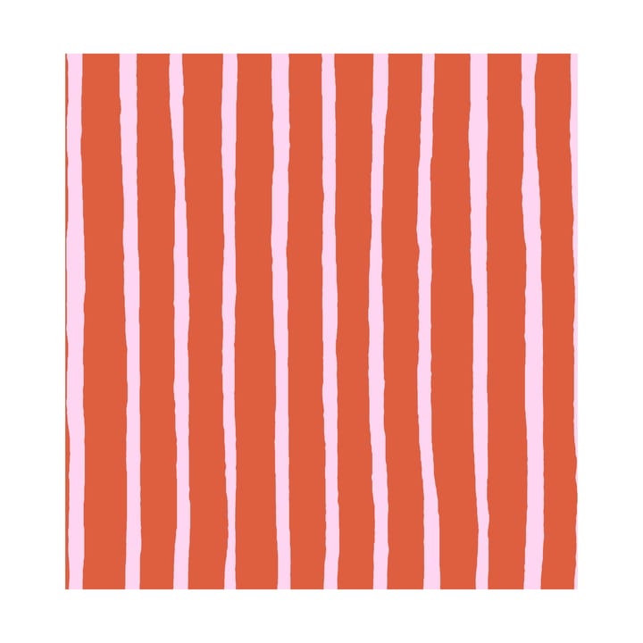 Piccolo serviett 33x33 cm 20-pk - Orange-Pink - Marimekko