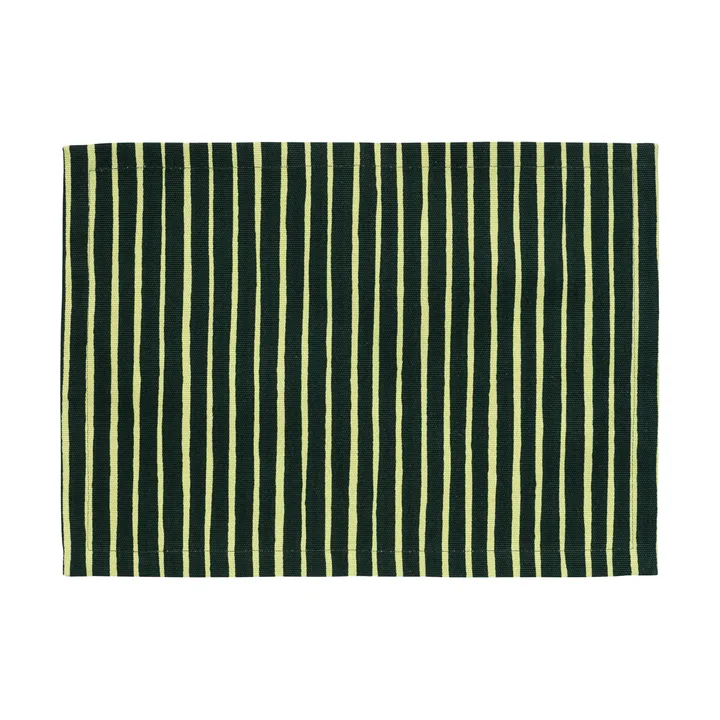 Piccolo stoff bordbrikke - Pear-dark green - Marimekko
