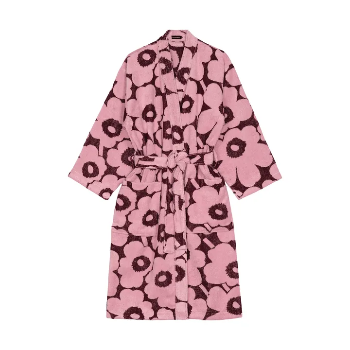 Pieni Unikko badekåpe M - Plomme-rosa - Marimekko