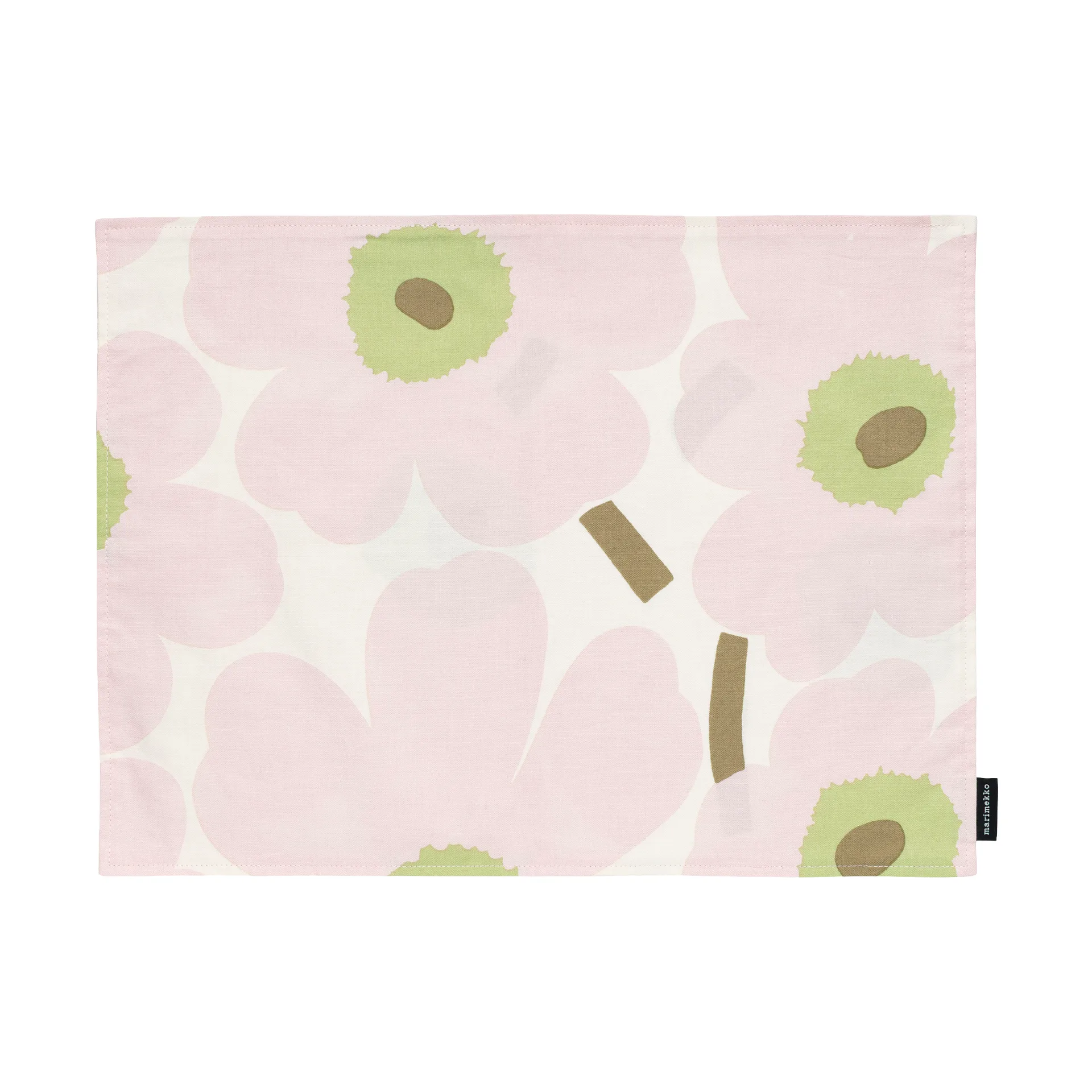 Pieni unikko bordbrikke akryl, Off white-pink-pear-sand Marimekko