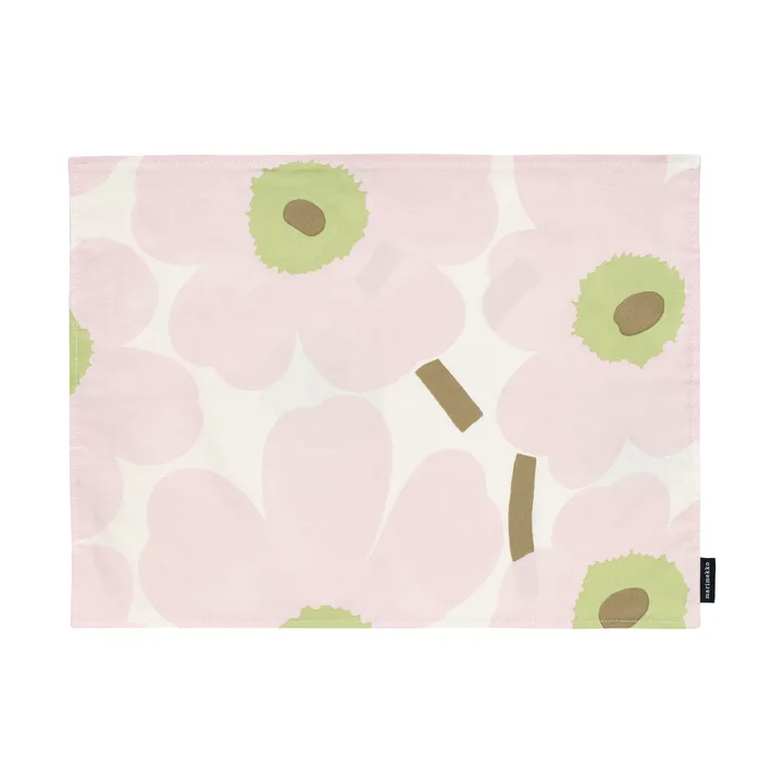 Pieni unikko bordbrikke akryl - Off white-pink-pear-sand - Marimekko