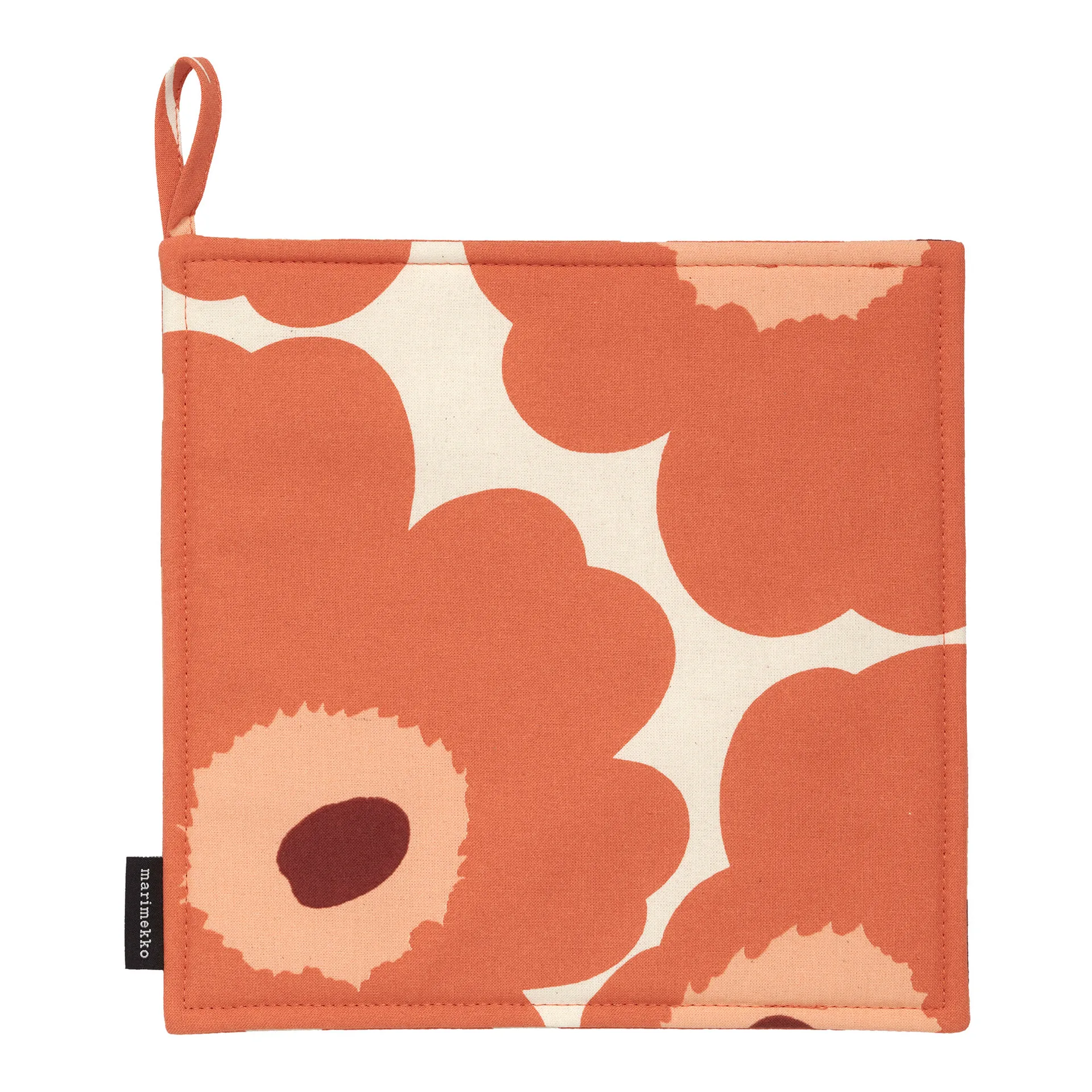 Pieni Unikko gryteklut 21,5x21,5 cm, Beige-oransje-brun Marimekko